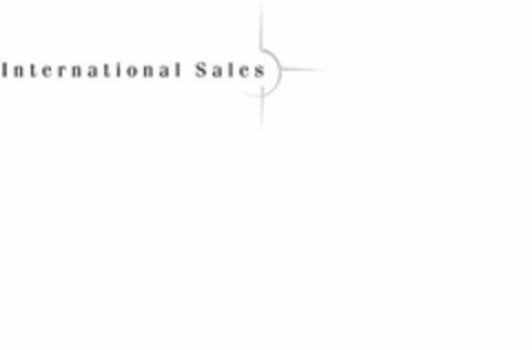 INTERNATIONAL SALES Logo (USPTO, 16.09.2011)