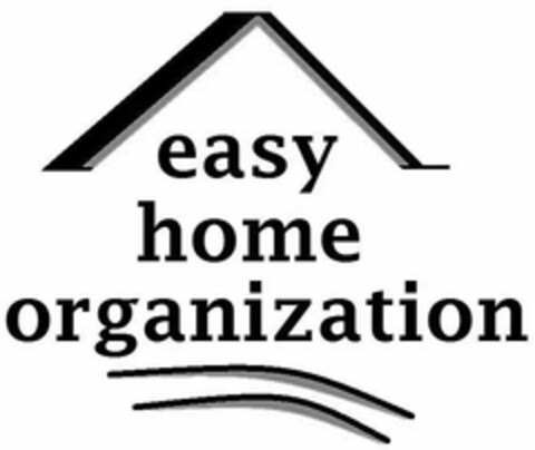 EASY HOME ORGANIZATION Logo (USPTO, 11.11.2011)