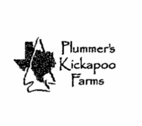 PLUMMER'S KICKAPOO FARMS Logo (USPTO, 22.12.2011)