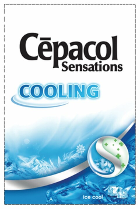 CEPACOL SENSATIONS COOLING ICE COOL Logo (USPTO, 13.08.2012)