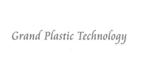 GRAND PLASTIC TECHNOLOGY Logo (USPTO, 17.11.2012)