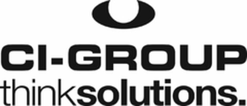 CI-GROUP THINKSOLUTIONS. Logo (USPTO, 06.12.2012)