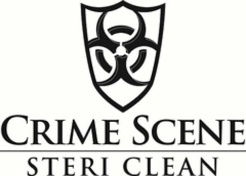 CRIME SCENE STERI-CLEAN Logo (USPTO, 28.05.2013)