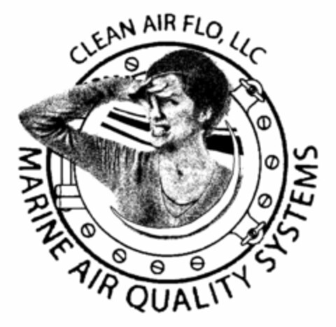 CLEAN AIR FLO, LLC MARINE AIR QUALITY SYSTEMS Logo (USPTO, 02.04.2014)