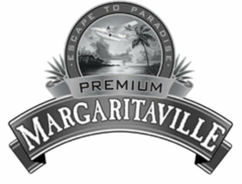 ESCAPE TO PARADISE PREMIUM MARGARITAVILLE Logo (USPTO, 18.07.2014)