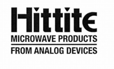 HITTITE MICROWAVE PRODUCTS FROM ANALOG DEVICES Logo (USPTO, 29.07.2014)