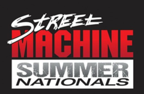 STREET MACHINE SUMMER NATIONALS Logo (USPTO, 08/20/2014)