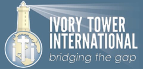 ITI IVORY TOWER INTERNATIONAL BRIDGING THE GAP Logo (USPTO, 06/24/2015)