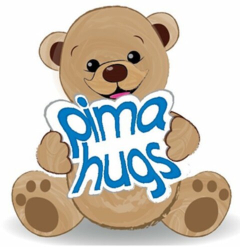 PIMA HUGS Logo (USPTO, 28.07.2015)