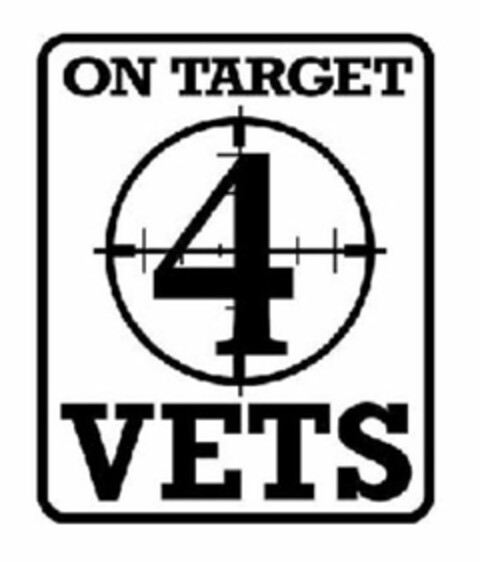 ON TARGET 4 VETS Logo (USPTO, 12/09/2016)