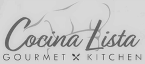 COCINA LISTA GOURMET KITCHEN Logo (USPTO, 07/21/2017)