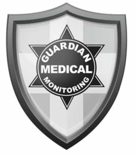GUARDIAN MEDICAL MONITORING Logo (USPTO, 11/29/2017)