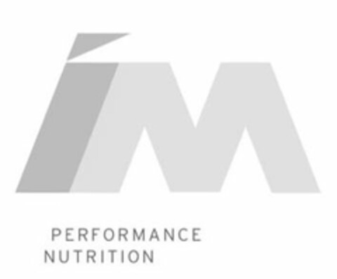 IM PERFORMANCE NUTRITION Logo (USPTO, 05/07/2018)