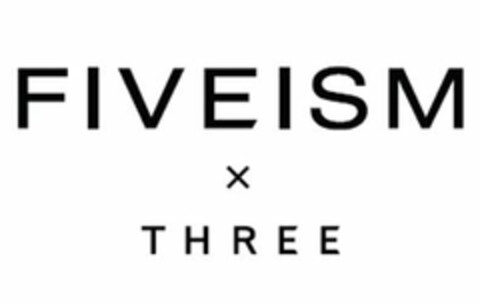 FIVEISM X THREE Logo (USPTO, 13.07.2018)