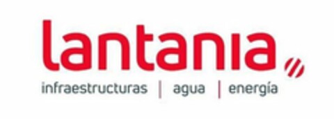 LANTANIA INFRAESTRUCTURAS AGUA ENERGÍA Logo (USPTO, 28.12.2018)
