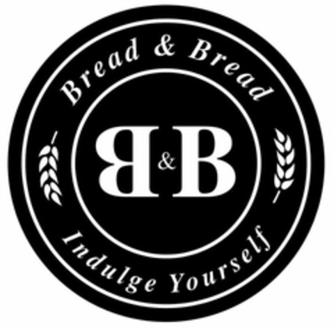 B&B BREAD & BREAD INDULGE YOURSELF Logo (USPTO, 03/12/2019)