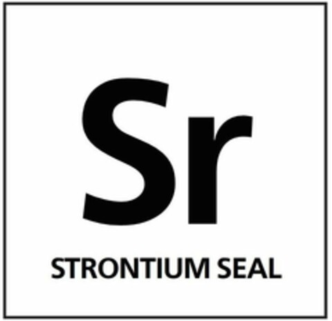 SR STRONTIUM SEAL Logo (USPTO, 03/15/2019)