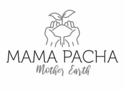 MAMA PACHA MOTHER EARTH Logo (USPTO, 07/23/2019)