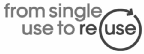 FROM SINGLE USE TO REUSE Logo (USPTO, 04/02/2020)