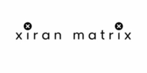 XIRAN MATRIX Logo (USPTO, 21.07.2020)