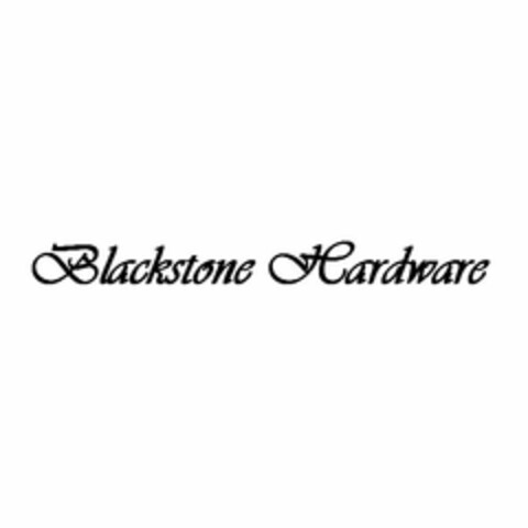 BLACKSTONE HARDWARE Logo (USPTO, 12.08.2020)