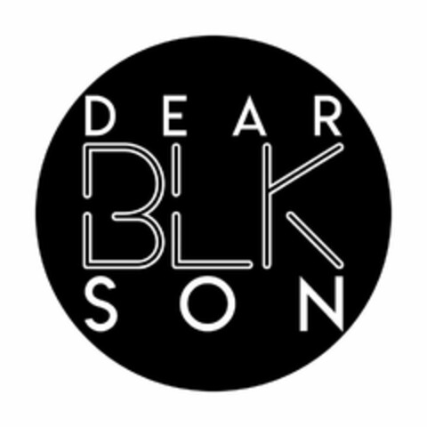 DEAR BLK SON Logo (USPTO, 26.08.2020)