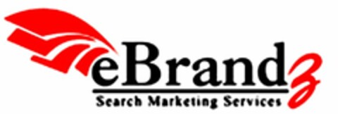EBRANDZ SEARCH MARKETING SERVICES Logo (USPTO, 05.02.2009)