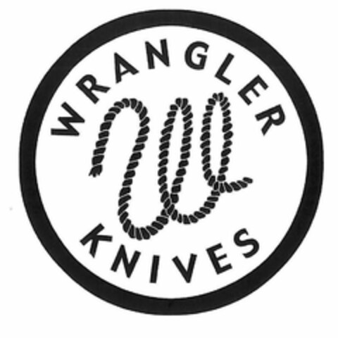 WRANGLER W KNIVES Logo (USPTO, 03/20/2009)