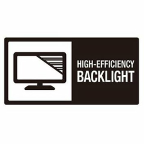 HIGH-EFFICIENCY BACKLIGHT Logo (USPTO, 18.05.2009)