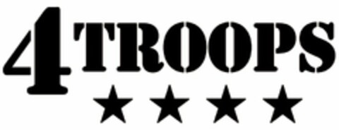 4TROOPS Logo (USPTO, 28.01.2010)