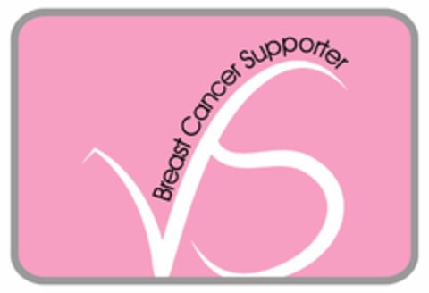 VS BREAST CANCER SUPPORTER Logo (USPTO, 05/09/2010)