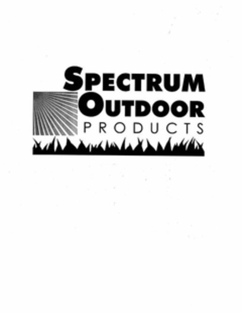 SPECTRUM OUTDOOR PRODUCTS Logo (USPTO, 08.07.2010)