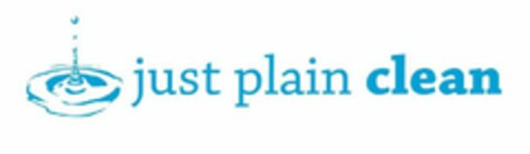 JUST PLAIN CLEAN Logo (USPTO, 13.01.2011)