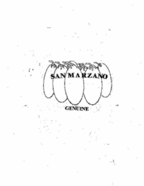 SAN MARZANO GENUINE Logo (USPTO, 09.02.2011)