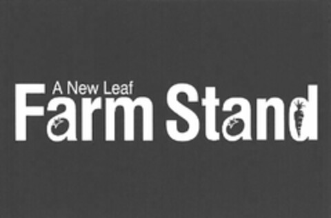 A NEW LEAF FARM STAND Logo (USPTO, 08.06.2011)