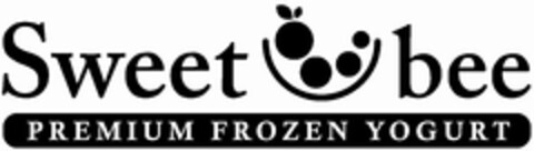 SWEET BEE PREMIUM FROZEN YOGURT Logo (USPTO, 06/16/2011)