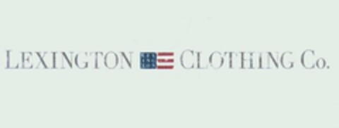 LEXINGTON CLOTHING CO. Logo (USPTO, 07/13/2011)