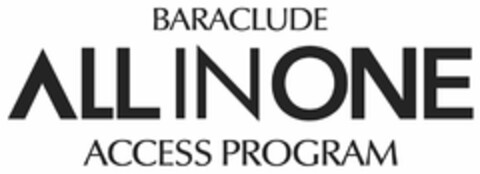 BARACLUDE ALL IN ONE ACCESS PROGRAM Logo (USPTO, 07.09.2011)