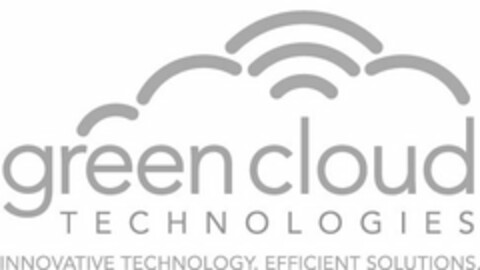 GREEN CLOUD TECHNOLOGIES INNOVATIVE TECHNOLOGY EFFICIENT SOLUTIONS Logo (USPTO, 16.09.2011)