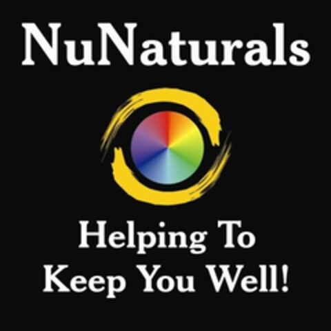 NUNATURALS HELPING TO KEEP YOU WELL! Logo (USPTO, 22.09.2011)