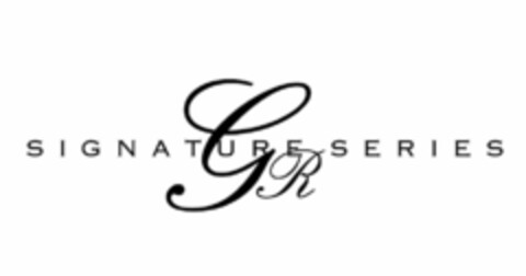 GR SIGNATURE SERIES Logo (USPTO, 10/07/2011)