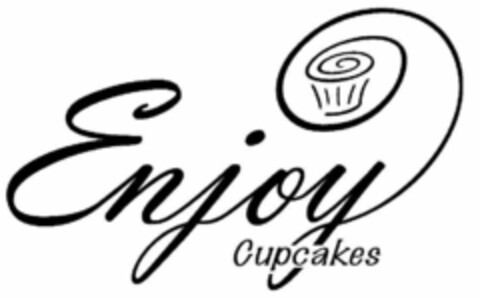 ENJOY CUPCAKES Logo (USPTO, 11/03/2011)