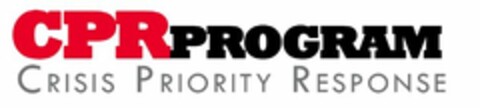 CPRPROGRAM CRISIS PRIORITY RESPONSE Logo (USPTO, 20.01.2012)