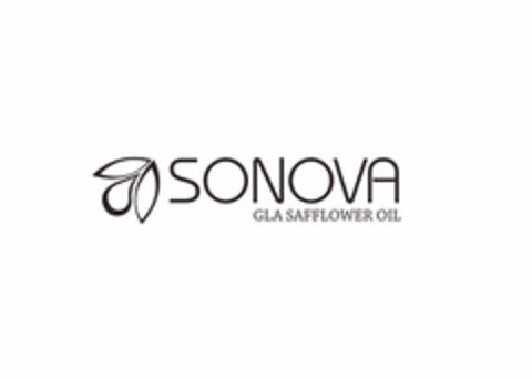 SONOVA GLA SAFFLOWER OIL Logo (USPTO, 31.01.2012)