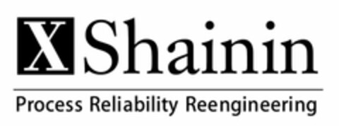 X SHAININ PROCESS RELIABILITY REENGINEERING Logo (USPTO, 28.09.2012)