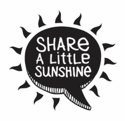 SHARE A LITTLE SUNSHINE Logo (USPTO, 20.12.2012)