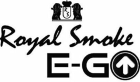 RS ROYAL SMOKE E-GO Logo (USPTO, 07/03/2013)