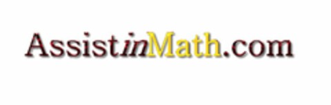 ASSISTINMATH.COM Logo (USPTO, 09.08.2013)