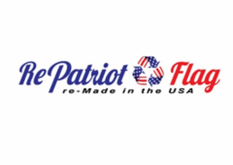 REPATRIOT FLAG RE-MADE IN THE USA Logo (USPTO, 13.08.2013)