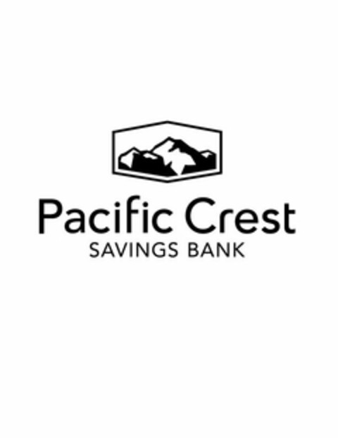 PACIFIC CREST SAVINGS BANK Logo (USPTO, 24.09.2013)